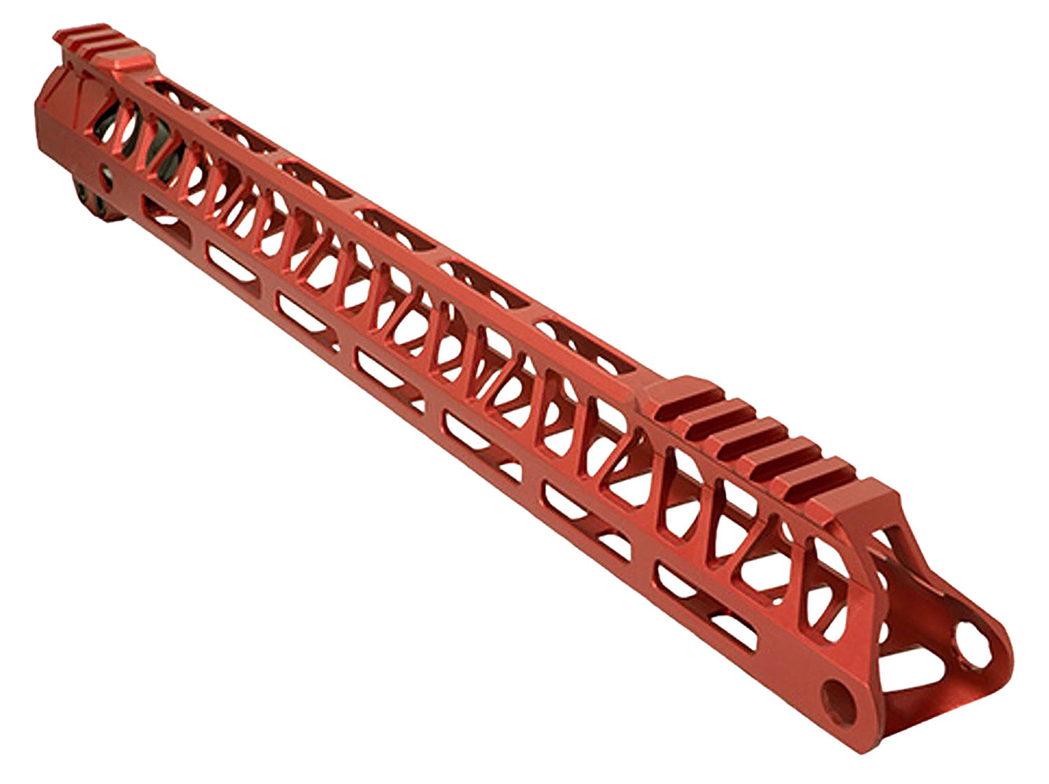 Timber Creek Outdoors ULE15HGR 15" Ultralight Enforcer Aluminum Handguard AR-15 Red