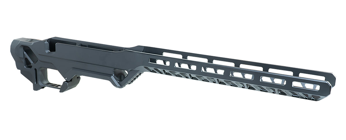 Timber Creek Enforcer Rifle Chassis SA Rem700 Right Hand Black Aluminum