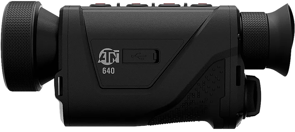 ATN BlazeHunter LRF Compact Thermal Monocular 3.5-28x 640x512 Integrated Rangefinder