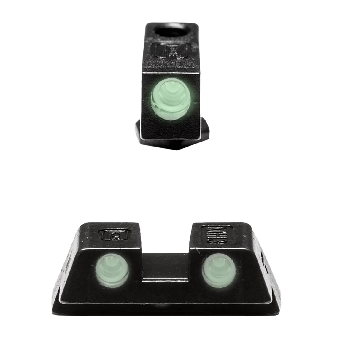 Glock 39930 Green Tritium Night Sight Set for Models 42 and 43
