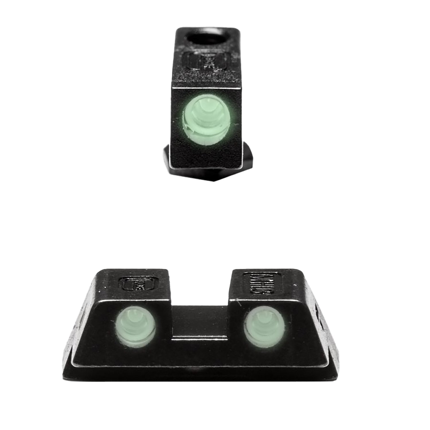 Glock 39930 Green Tritium Night Sight Set for Models 42 and 43