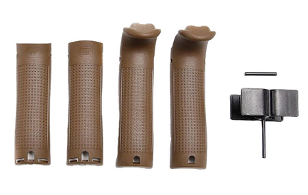 Glock 30867 Backstrap Beavertail Combo Set Glock 17/22/34/35 Dark Earth