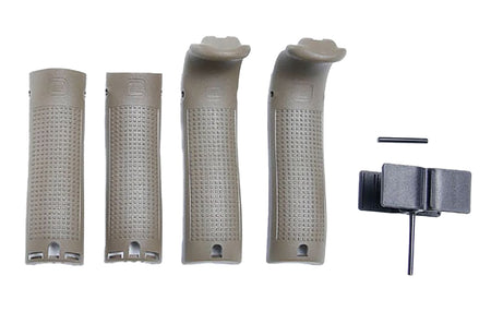Glock OEM Backstrap/Beavertail Set in OD Green Polymer, Model 30952