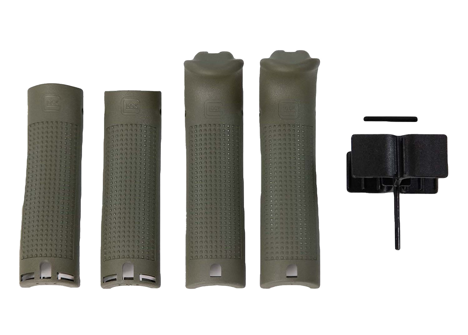 Glock 39841 Battlefield Green Polymer Backstrap and Beavertail Combo Set