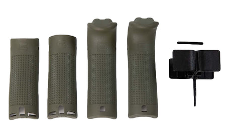 Glock OEM Backstrap/Beavertail Set in Battlefield Green Polymer, Model 39842