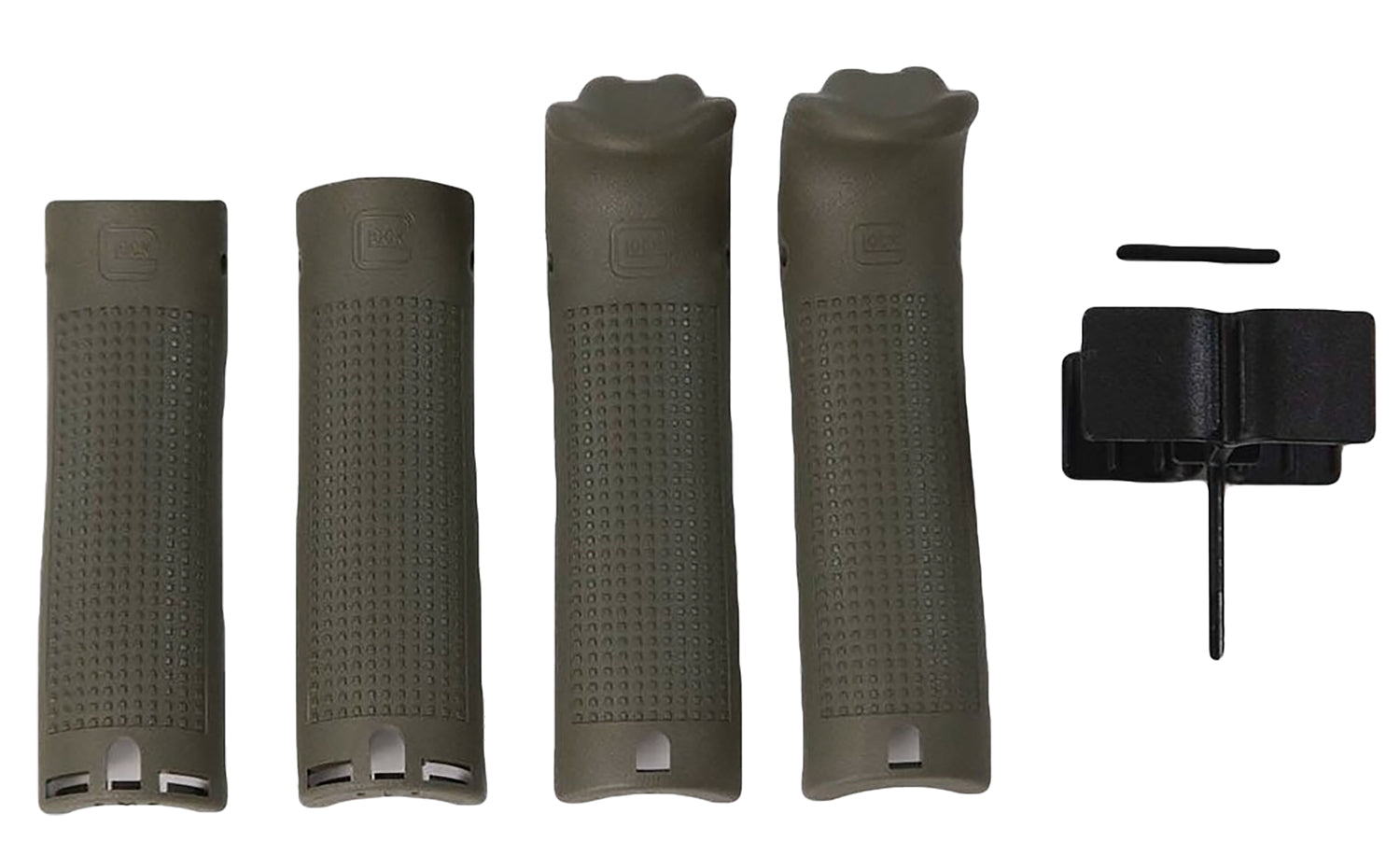 Glock OEM Backstrap/Beavertail Set in Battlefield Green Polymer, Model 39843