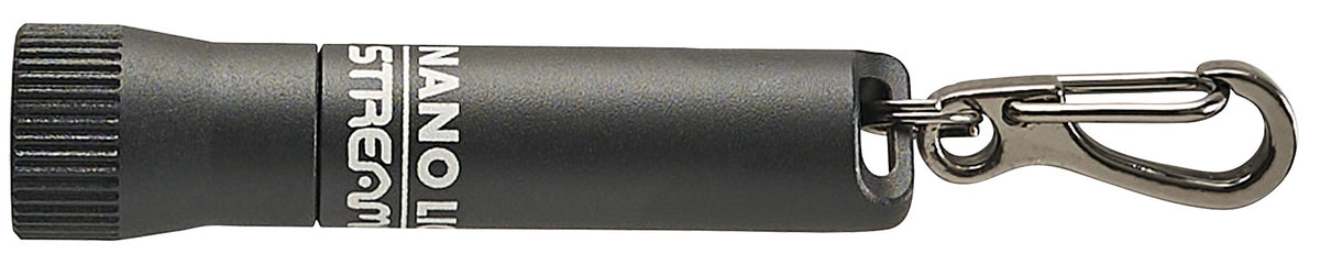 Streamlight 73020 Nano Light Mini Keychain LED Flashlight Black 20 Lumens 22m Range