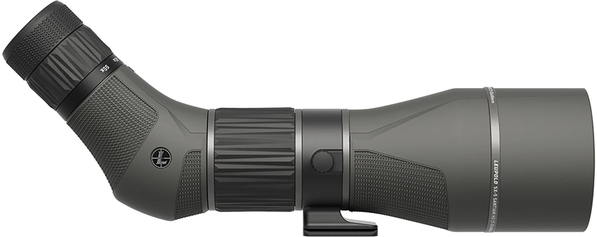 Leupold 185605 SX-5 Santiam HD 27-55x 80mm Angled Spotting Scope Black