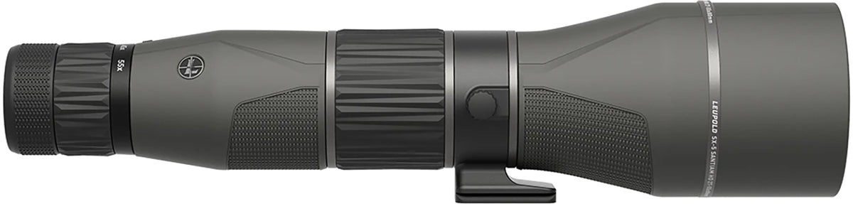 Leupold 185604 SX-5 Santiam HD 27-55x 80mm Straight Body Spotting Scope Black