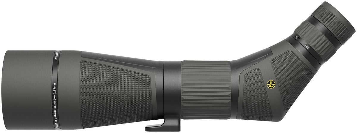 Leupold 185679 SX-4 Pro Guide HD G2 20-60x 85mm Angled Spotting Scope Black