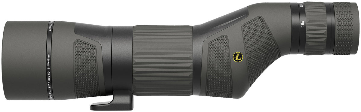 Leupold 185682 15-45x 65mm Black Spotting Scope Straight Body