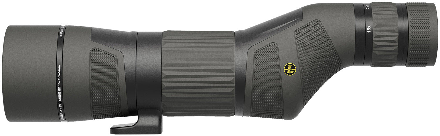 Leupold 185682 15-45x 65mm Black Spotting Scope Straight Body