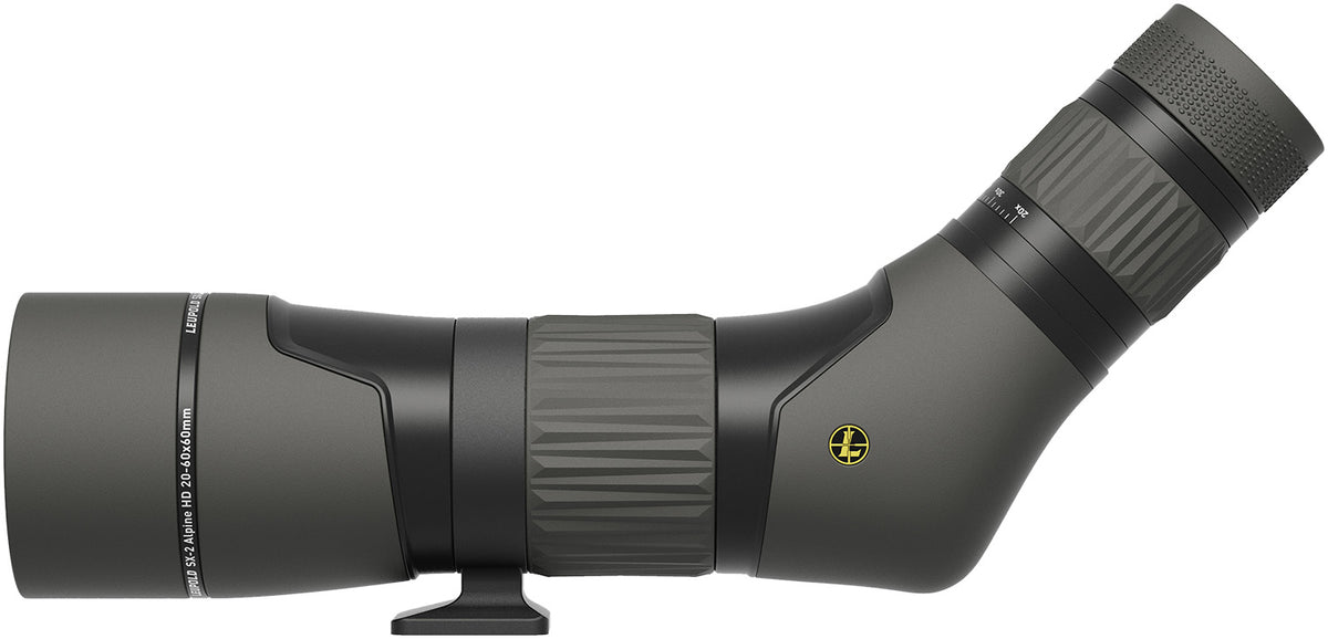 Leupold 185683 SX-2 Alpine HD 20-60x 60mm Angled Spotting Scope Black