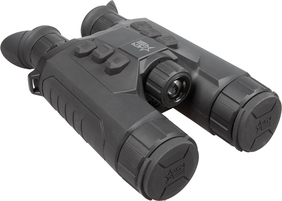 AGM Global Vision OBSE25-256-LRF ObservIR Thermal and Night Vision Binocular with LRF 1x-4x Black