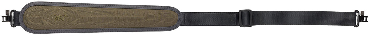 Browning 12232584 Range Pro Olive Adjustable Sling Rifle/Shotgun with Thumb Loop and Swivels