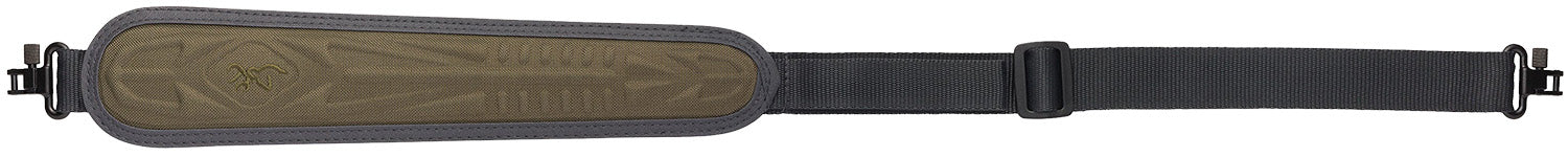 Browning 12232584 Range Pro Olive Adjustable Sling Rifle/Shotgun with Thumb Loop and Swivels