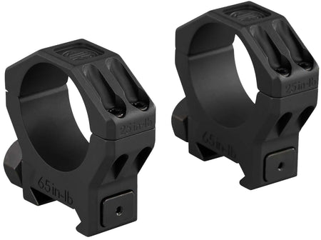 Sig Sauer SOA63003 Alpha 6 Scope Rings 30mm High Mount Black Stainless Steel