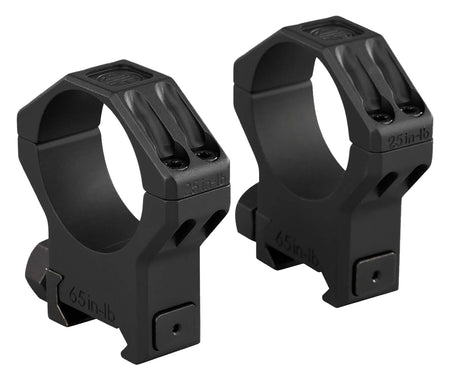 Sig Sauer SOA64002 Alpha 6 Scope Rings 34mm Medium Mount Black Stainless Steel