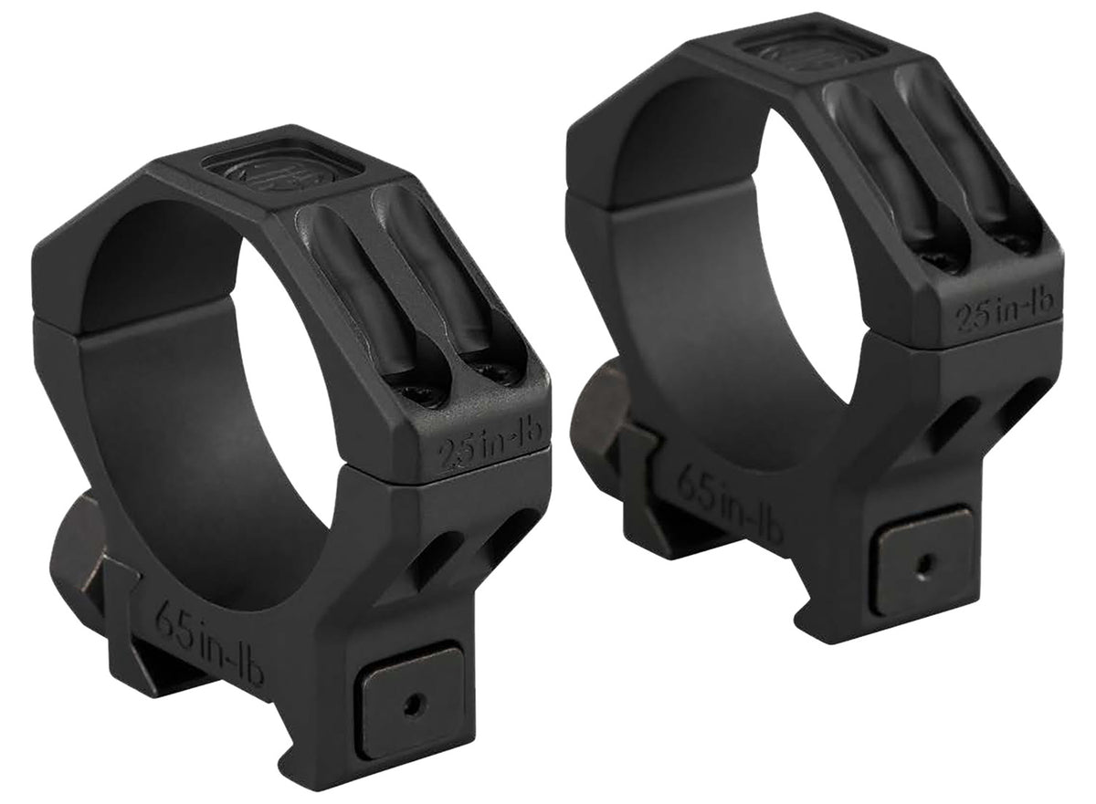 Sig Sauer SOA65004 Alpha 6 Scope Rings 35mm High Mount Black Stainless Steel