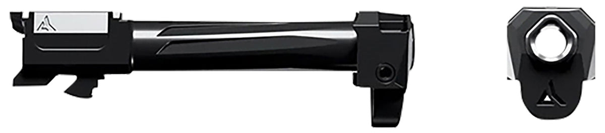 Radian Weapons R0842 9mm Ramjet + Afterburner Glock 43 Barrel Combo Black Stainless Steel