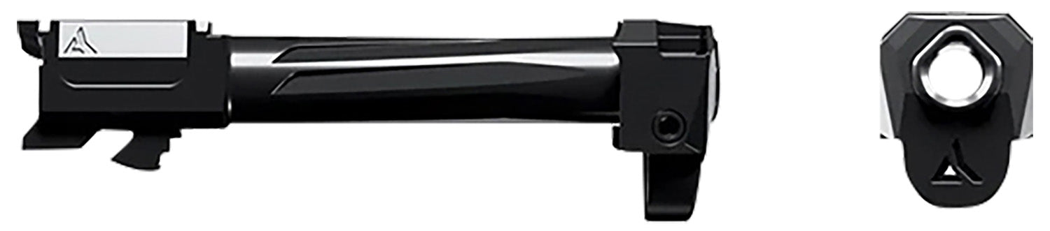 Radian Weapons R0842 9mm Ramjet + Afterburner Glock 43 Barrel Combo Black Stainless Steel