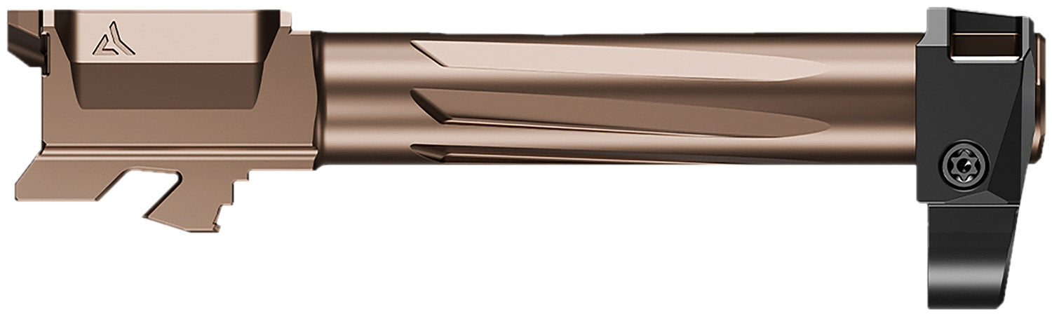 Radian Weapons Ramjet & Afterburner Barrel Combo Glock 43 9mm Luger - Bronze Stainless