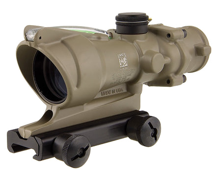 Trijicon TA31C100380 ACOG Riflescope 4x32mm FDE Finish Crosshair Reticle