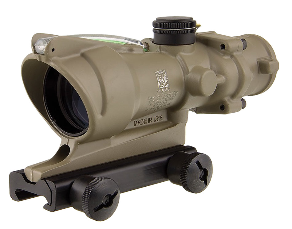 Trijicon TA31C100380 ACOG Riflescope 4x32mm FDE Finish Crosshair Reticle