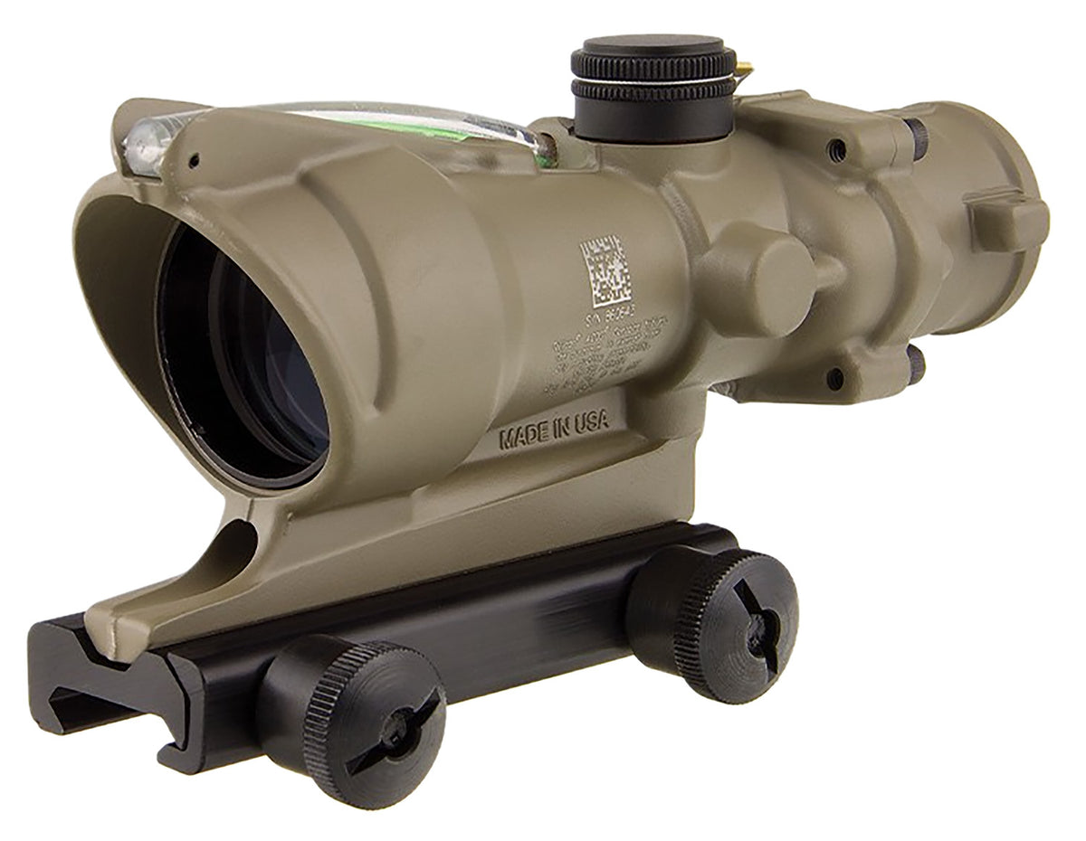 Trijicon TA31D100367 4x32mm ACOG Horseshoe Reticle Flat Dark Earth