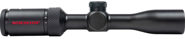 Winchester Optics 2-7x32 Supreme Matte Black Riflescope with Plex Reticle