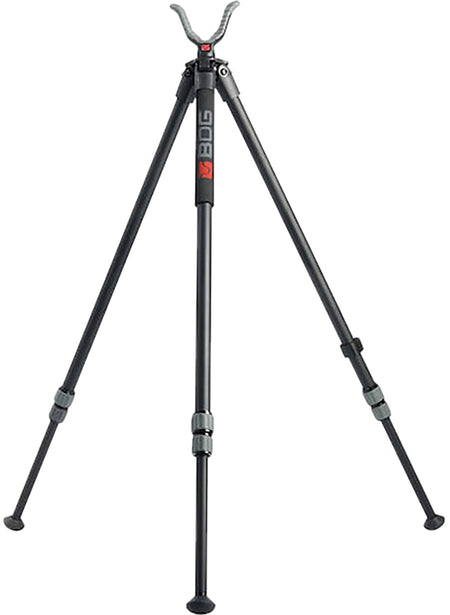 Bog-Pod DeadShot Black Aluminum Shooting Tripod