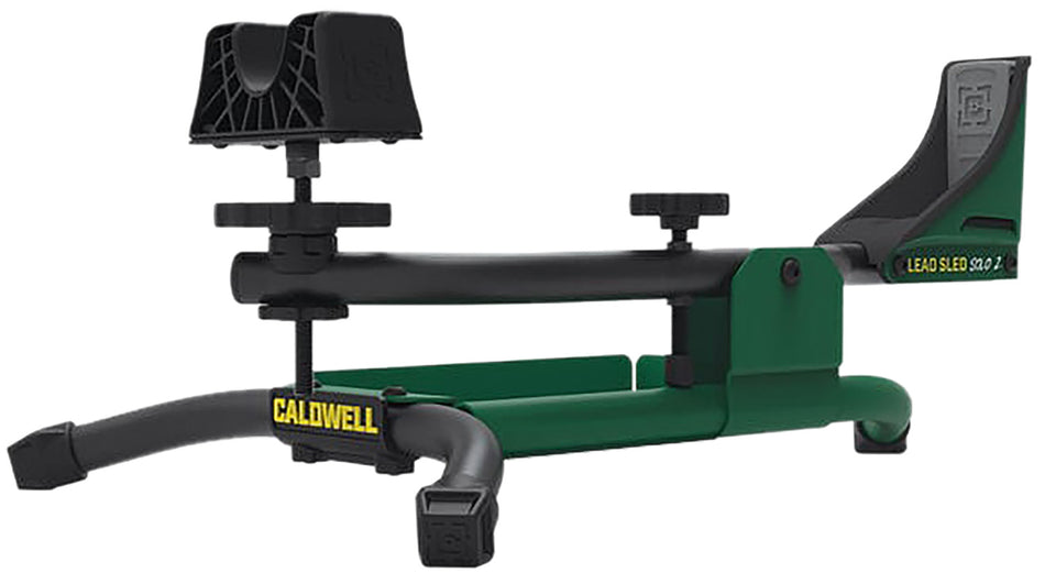 Caldwell 1217423 Lead Sled Solo 2 Bench Shooting Rest Rifle/Shotgun Black and Green