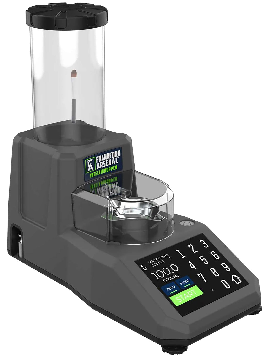 Uncle Henry 1217412 Intellidropper 2.0 Gray 2000 Grain Powder Measuring Tool