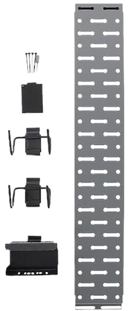 Lockdown 1215348 SecureWall Pistol Mounting Kit Black/Silver 2-Handgun Capacity