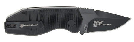 S&W Knives 1219165 Special Ops Mini 1.90" Folding Pocket Knife Drop Point Plain AUS-8A Stainless Steel Blade