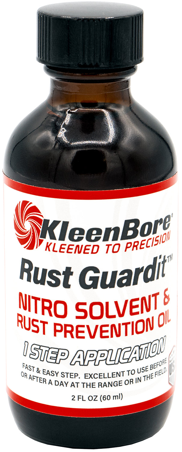 KleenBore RG2BCASE Rust Guardit 2 oz Rust Prevention Oil Refill Bottle 12-Pack