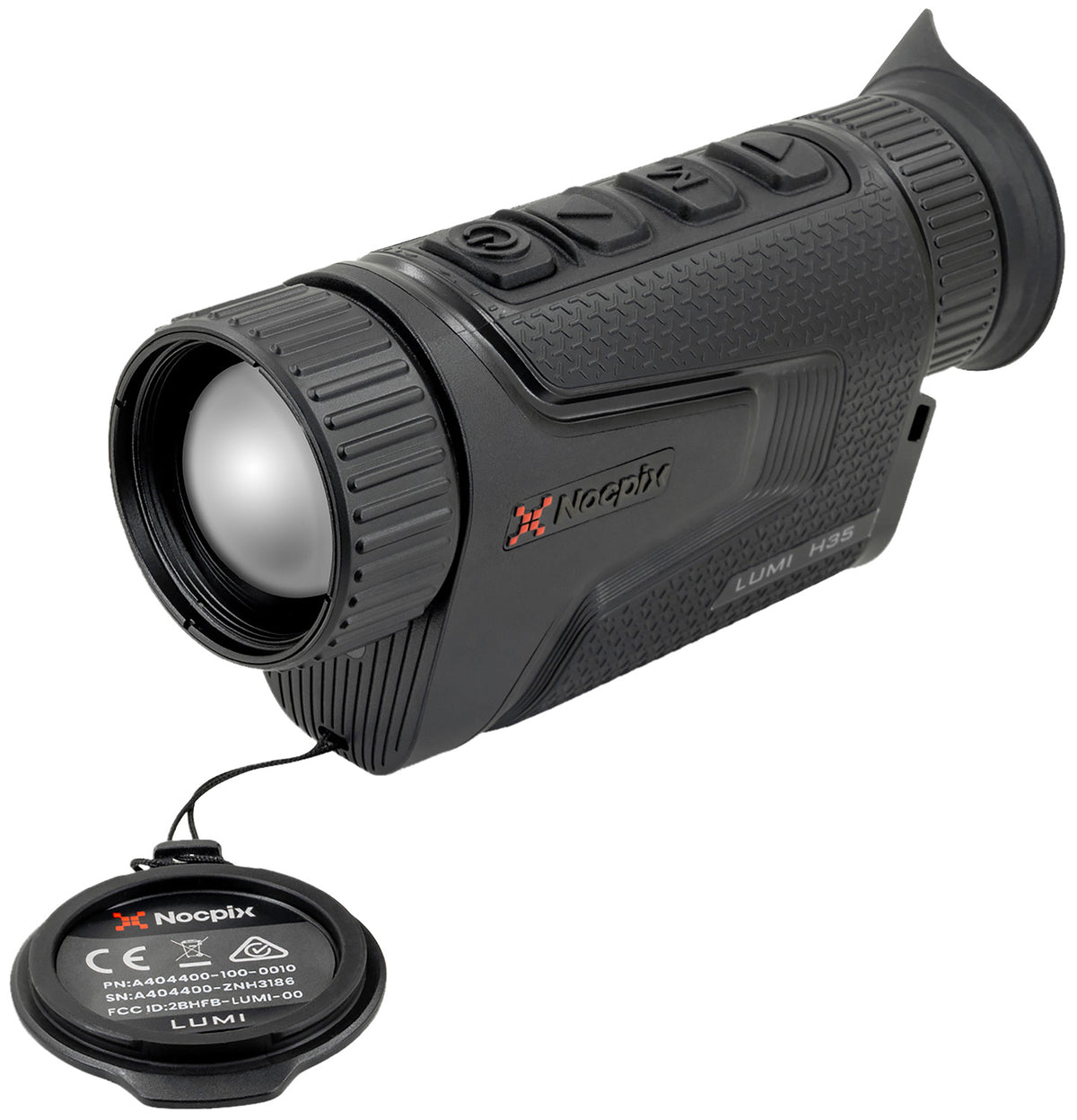 Nocpix LUMIL35 35mm Black Thermal Imaging Monocular 384x288 4x 50Hz