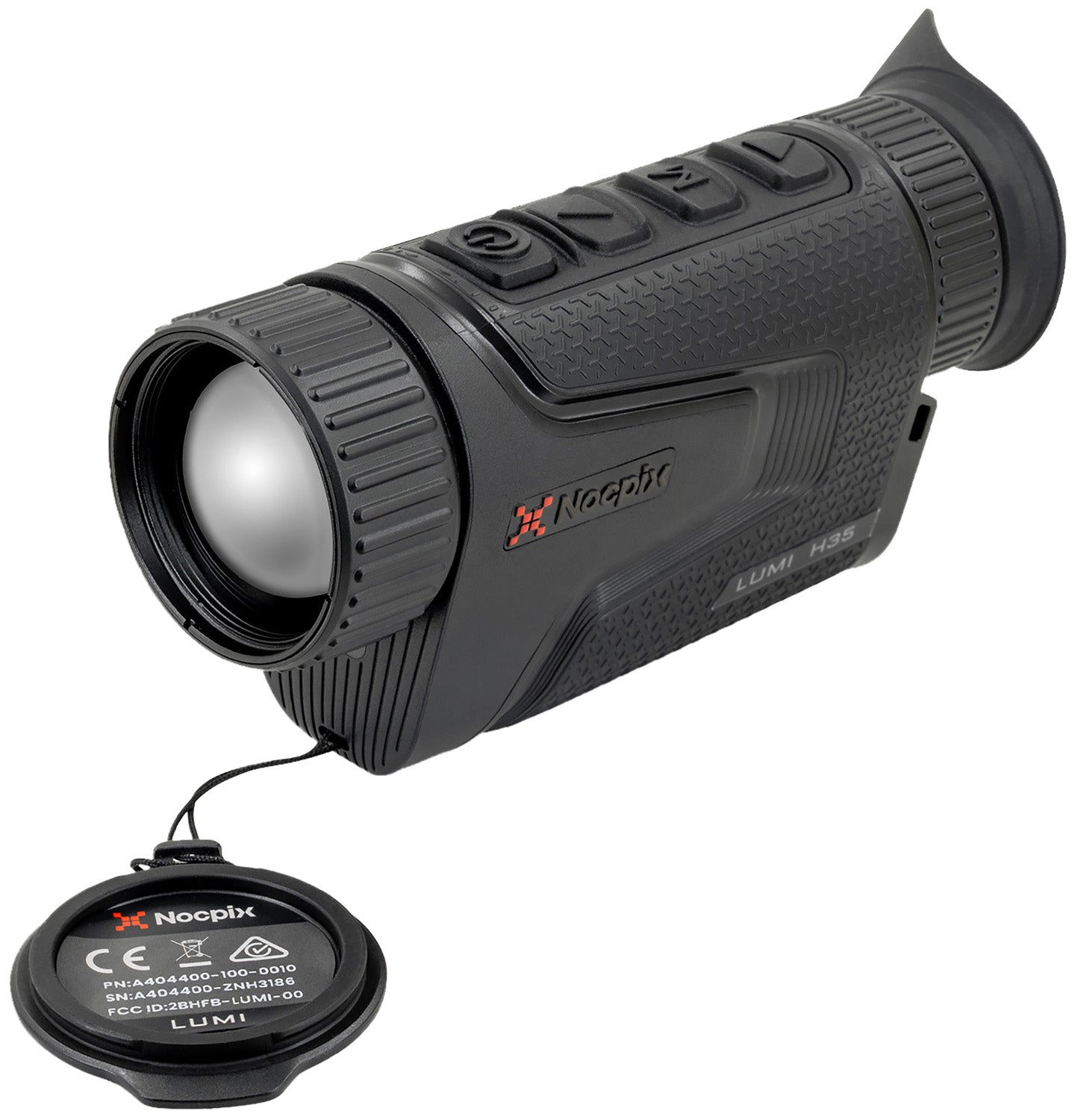 Nocpix LUMIL35 35mm Black Thermal Imaging Monocular 384x288 4x 50Hz