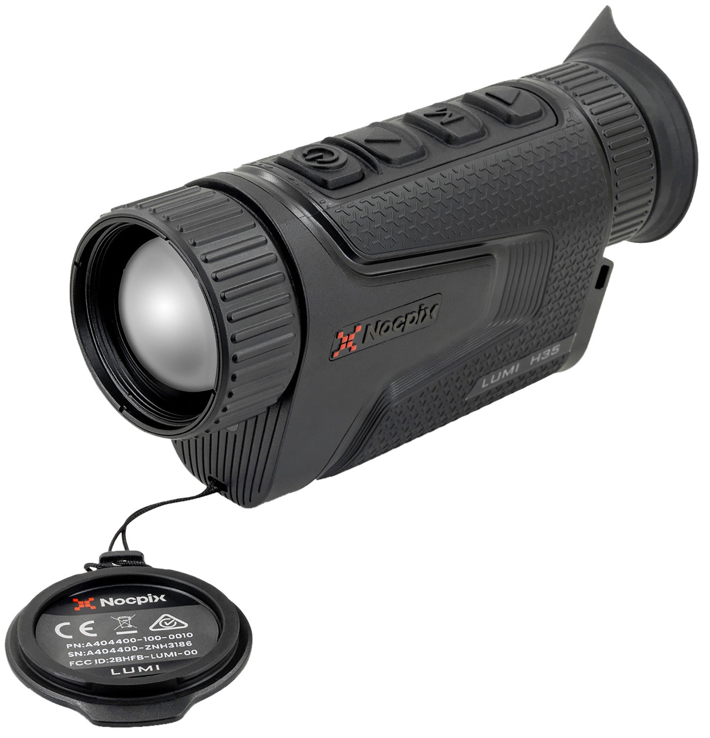 Nocpix Lumi H35 Thermal Imaging Monocular Black 2.5x35mm 640x512 50Hz