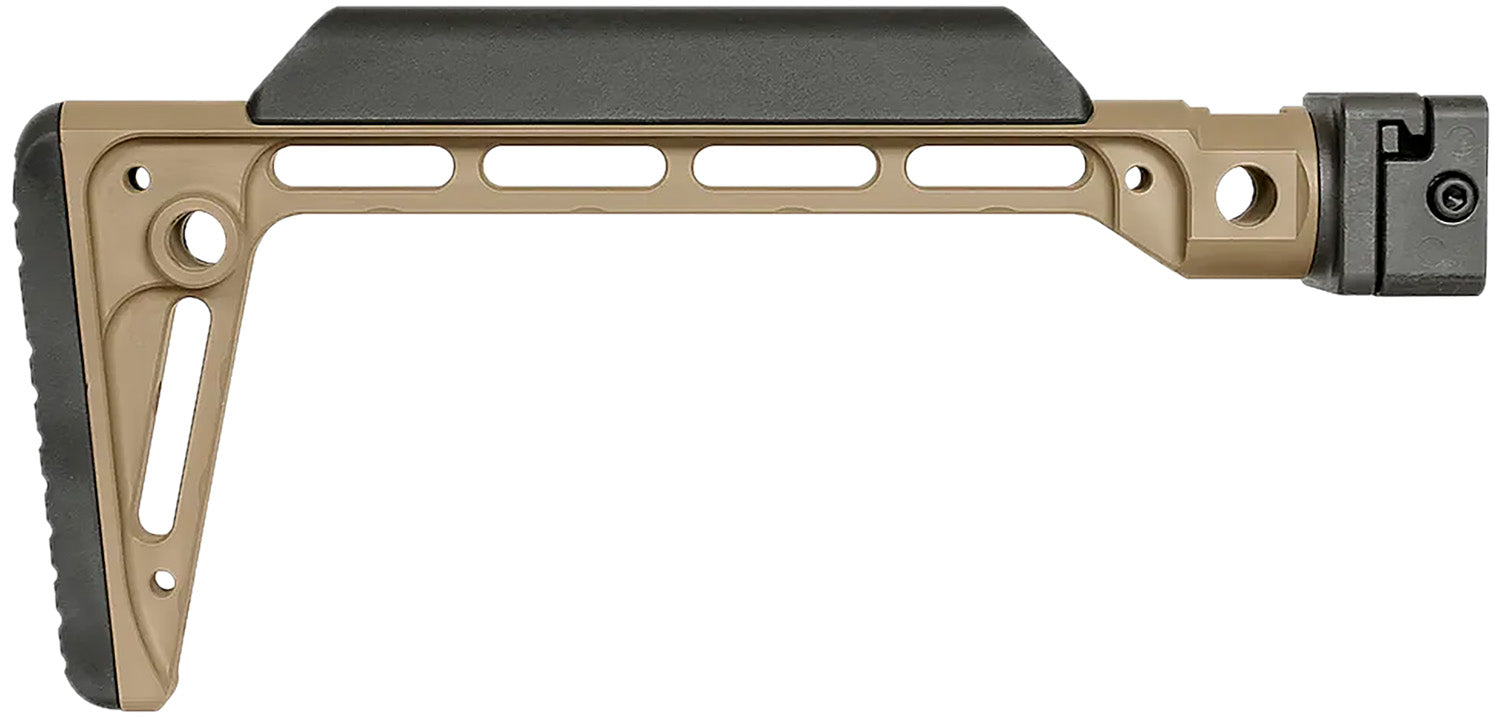 Midwest Industries MIMINSFFDE Side Folding Minimalistic Stock FDE Anodized Aluminum