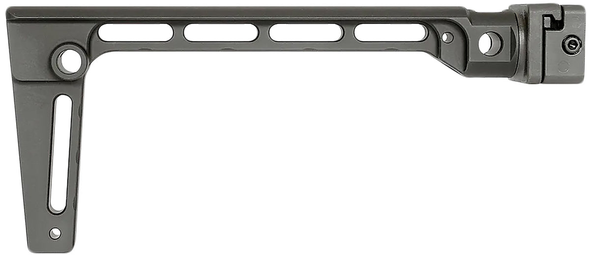 Midwest Industries MIARMSF Side Folding AR Stock Black 6061 Aluminum 5 QD Sling Points