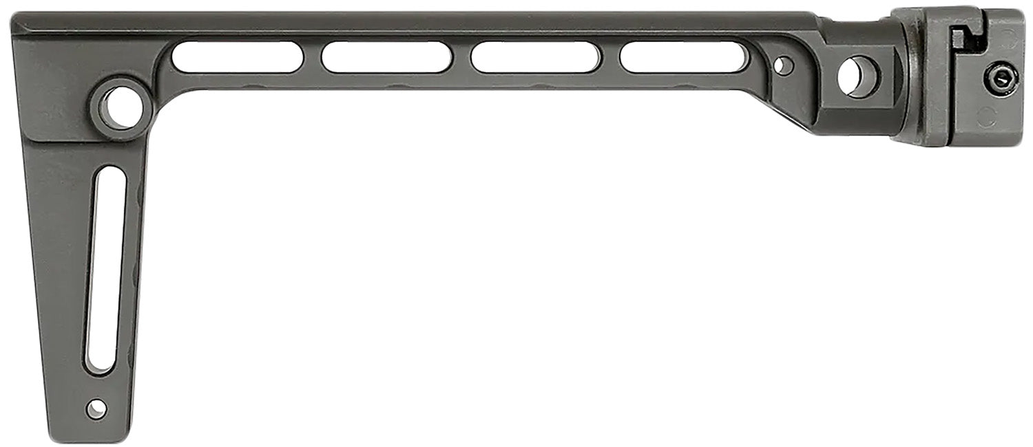 Midwest Industries MIARMSF Side Folding AR Stock Black 6061 Aluminum 5 QD Sling Points