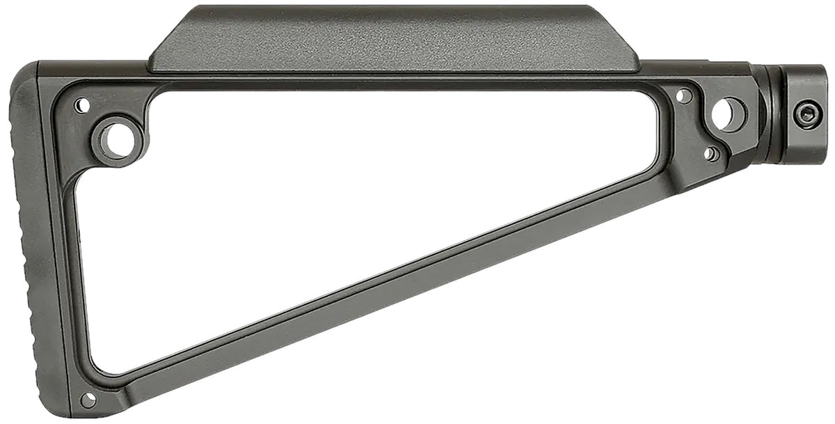 Midwest Industries MITRIF Fixed Triangle Stock Black Anodized Aluminum Polymer Cheek Piece