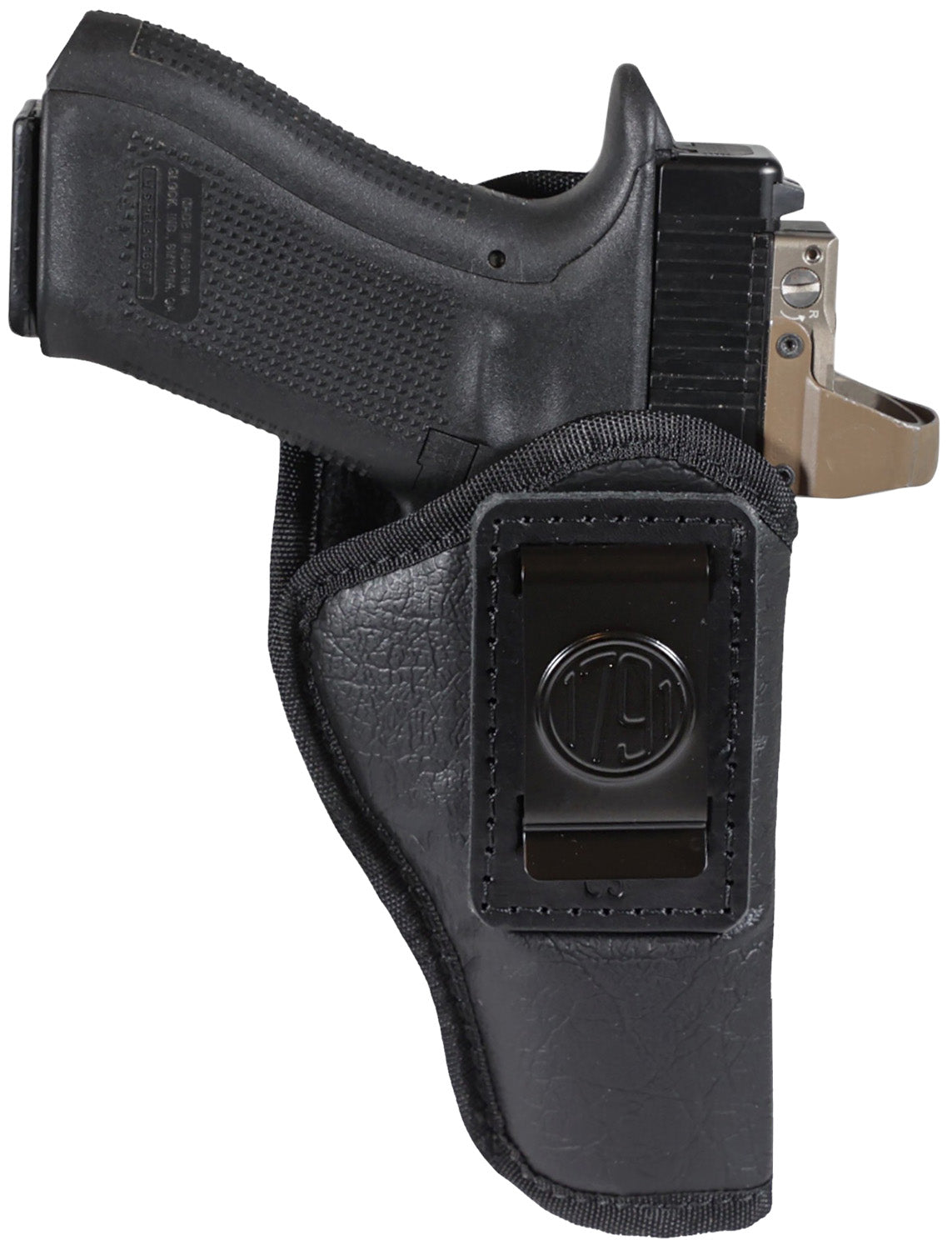 1791 Gunleather EcoCarry Black IWB Compact Size 3 Holster Right Hand Concealed Carry