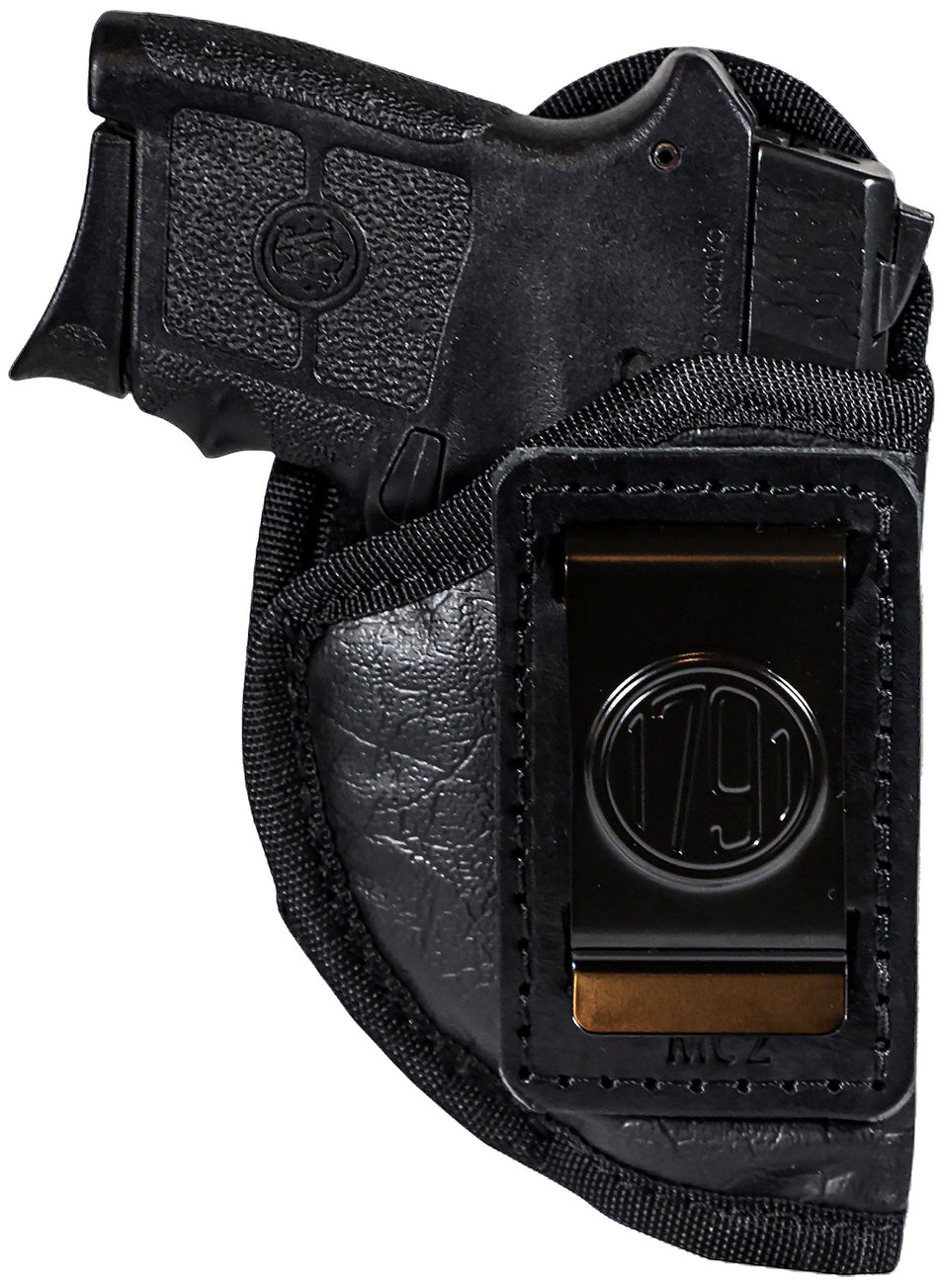 1791 Gunleather EcoCarry Black IWB Small Holster Right Hand Concealed Carry