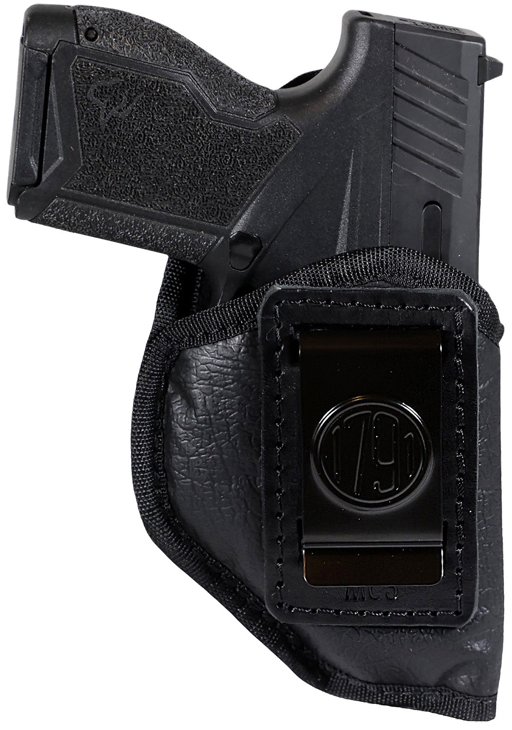 1791 Gunleather EcoCarry Black IWB Medium Holster Right Hand Concealed Carry