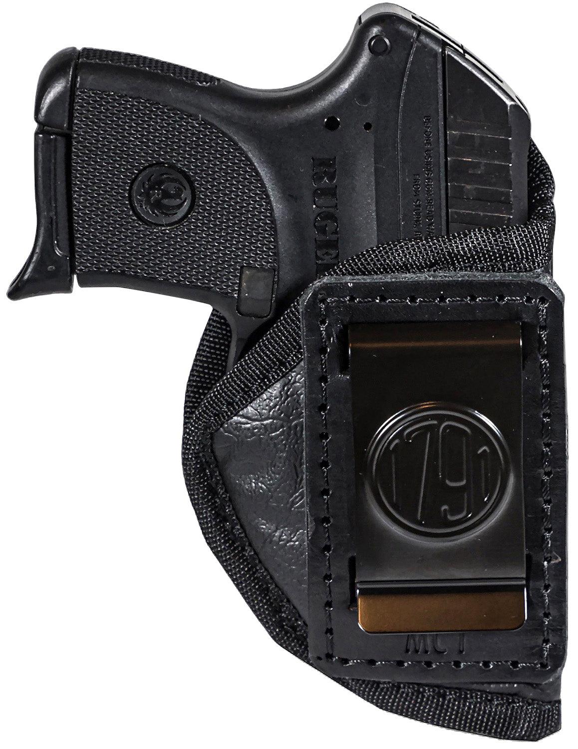 1791 Gunleather EcoCarry Pocket Size IWB Holster Right Hand Black