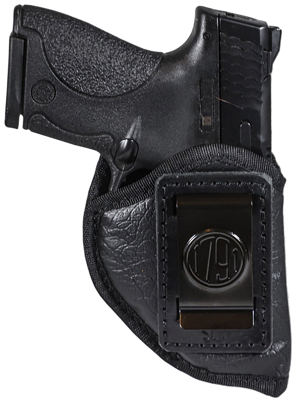 1791 Gunleather EcoCarry Sub-Compact Small IWB Holster Right Hand Black