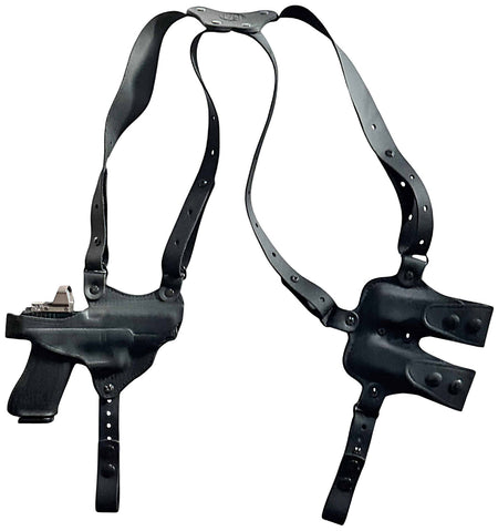 1791 Gunleather Optic Ready 1911 Horizontal Shoulder Holster Black Right Hand