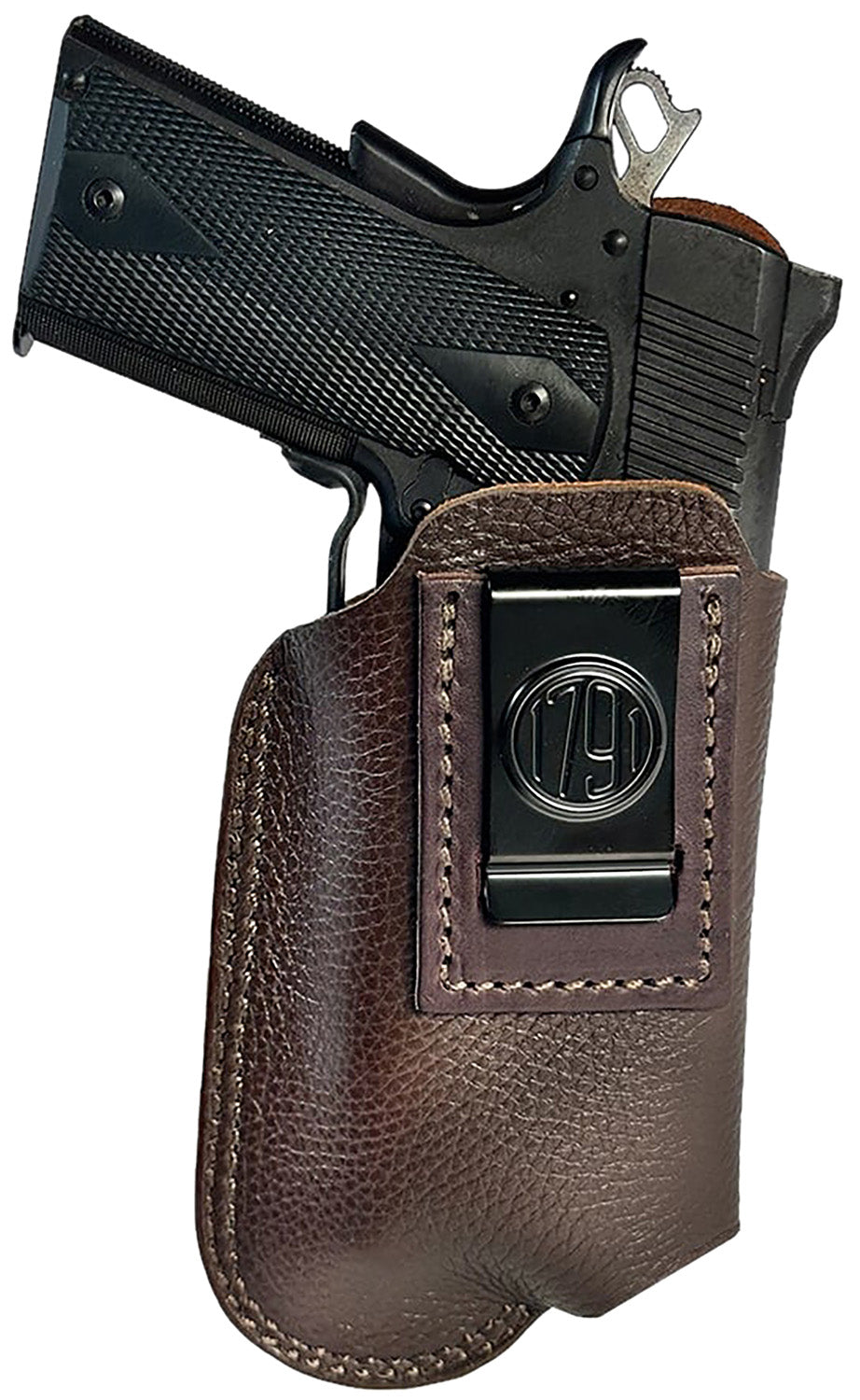 1791 Gunleather IWB Size 04 Brown Leather Holster Right Hand